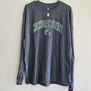 Michigan State Spartans Mens XL Long Sleeve T-Shirt Top of the World‎